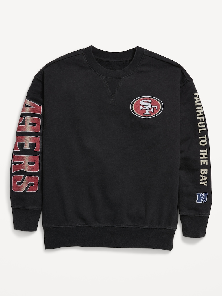 San Francisco 49ers Oversized Sweater for Boys