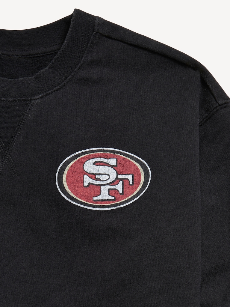 San Francisco 49ers Oversized Sweater for Boys