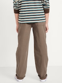Straight Leg Built-In Flex Pull-On Pants for Boys
