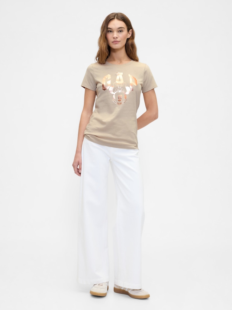 Gap × Disney Minnie Mouse Gap Logo T-Shirt