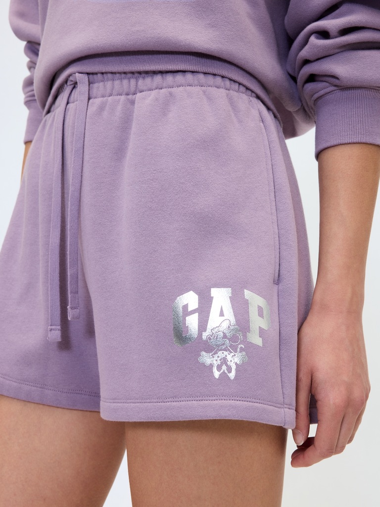 Gap × Disney Minnie Mouse Logo Shorts