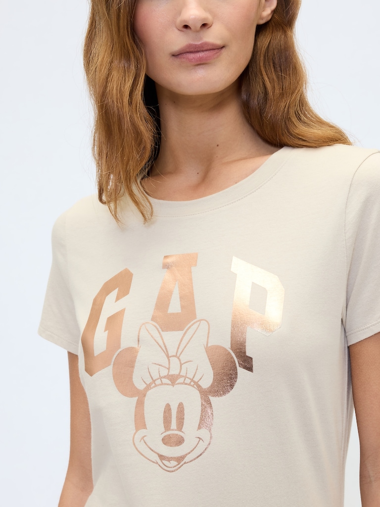 Gap × Disney Minnie Mouse Gap Logo T-Shirt