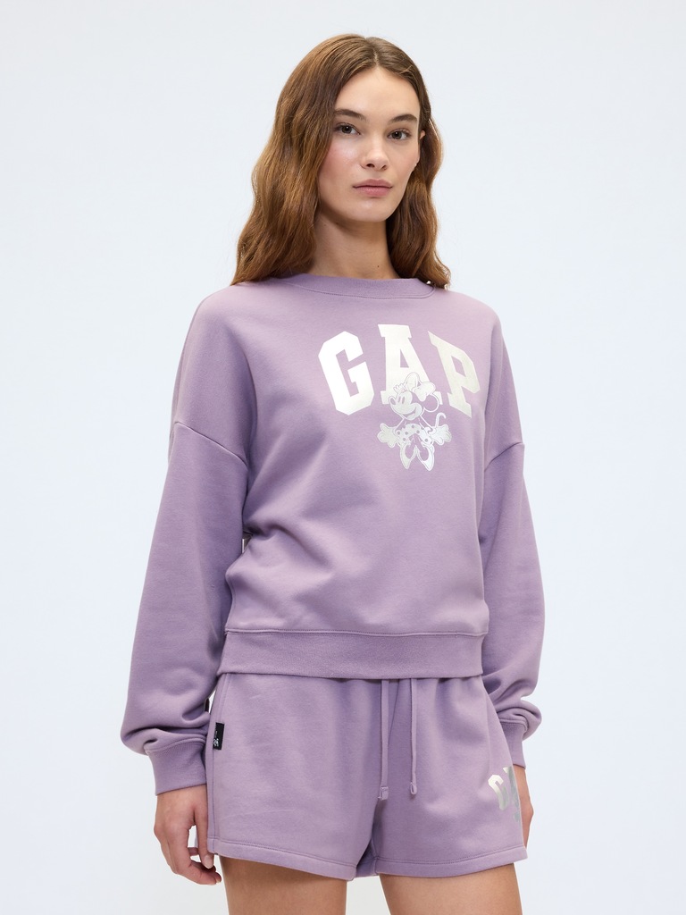 Gap × Disney Minnie Mouse Relaxed Logo Sweatshirt