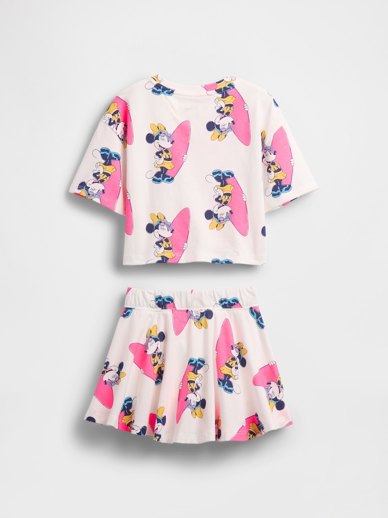 Gap × Disney Baby & Toddler Skort Outfit Set