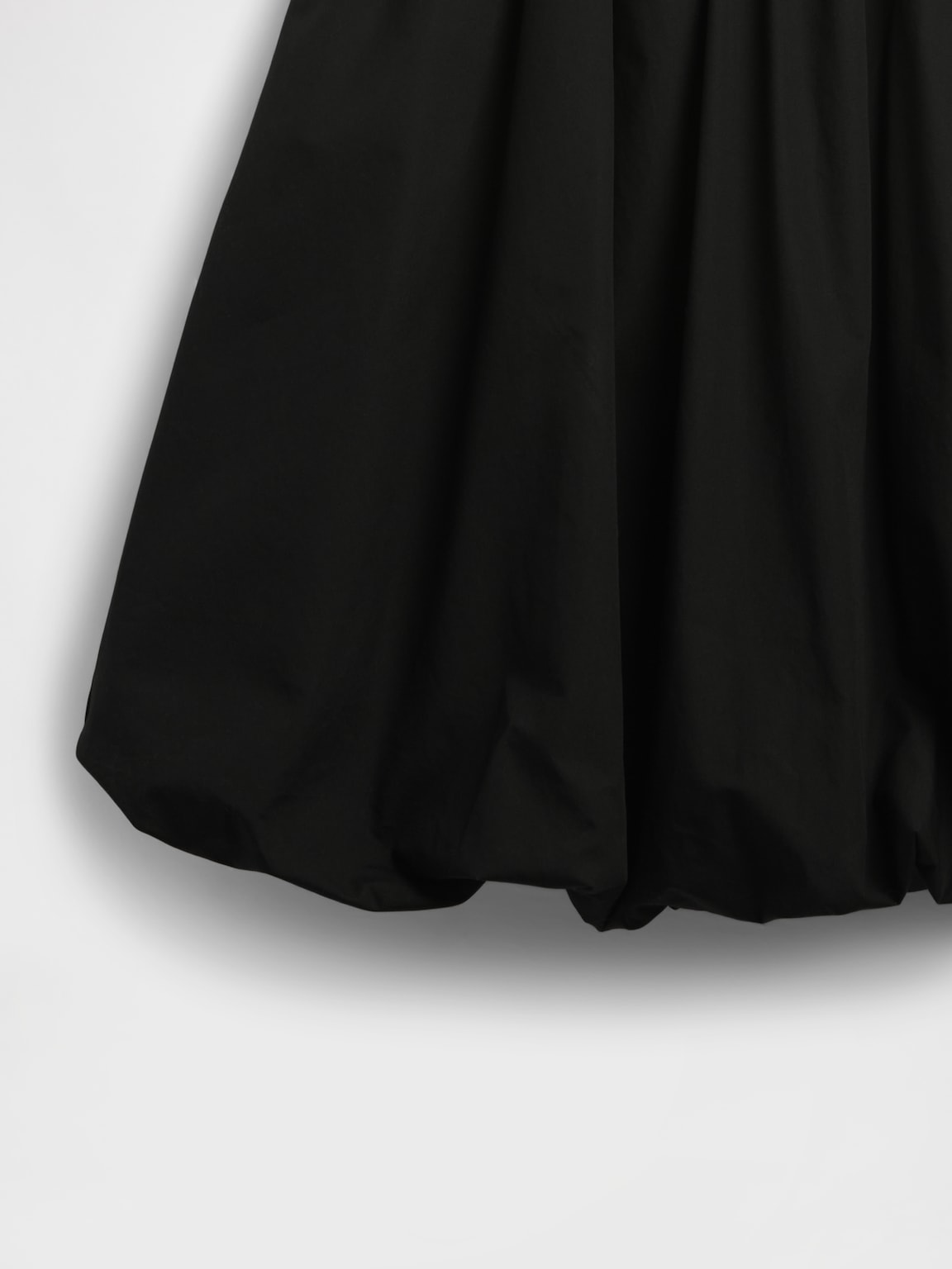 Modern Mixed Media Bubble Mini Dress