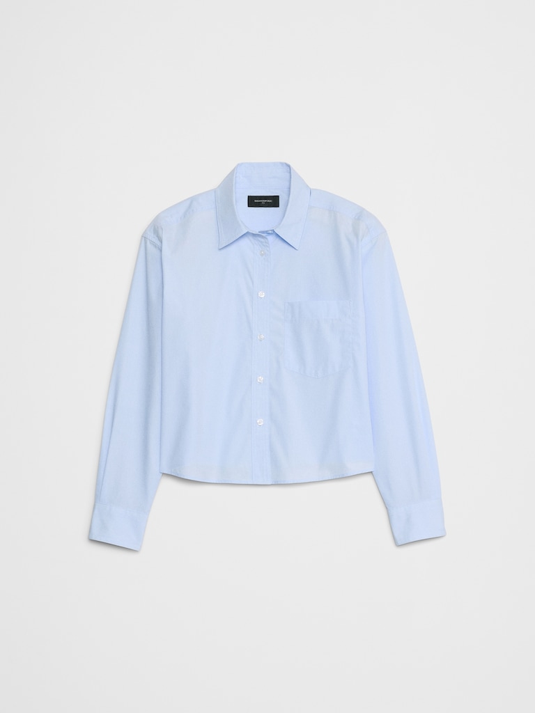 Boxy Button-Down Shirt