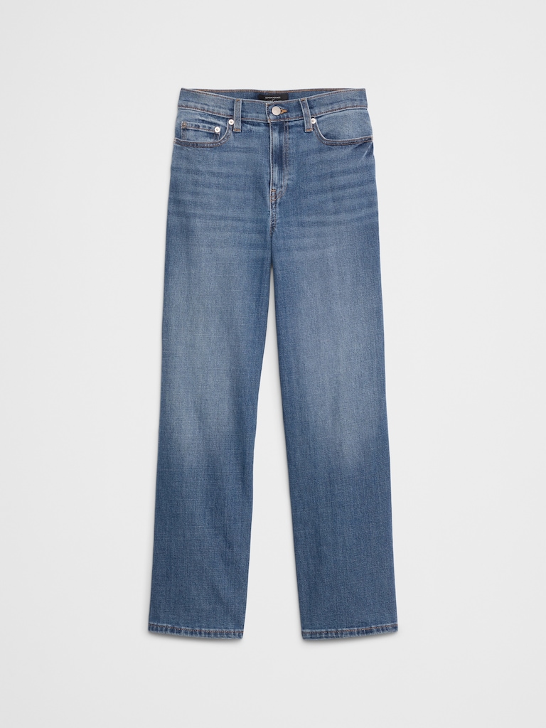 Straight High-Rise Jean