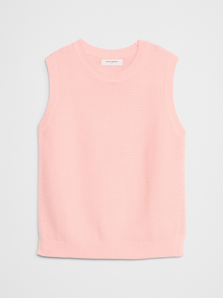 Textured Sweater Tank