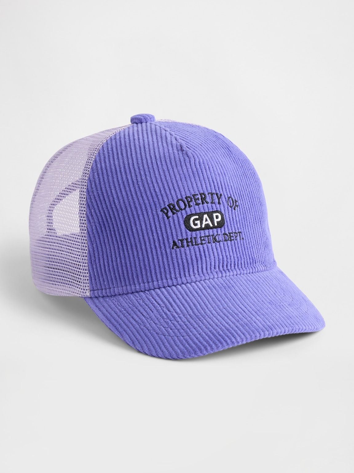 Kids Corduroy Logo Trucker Hat