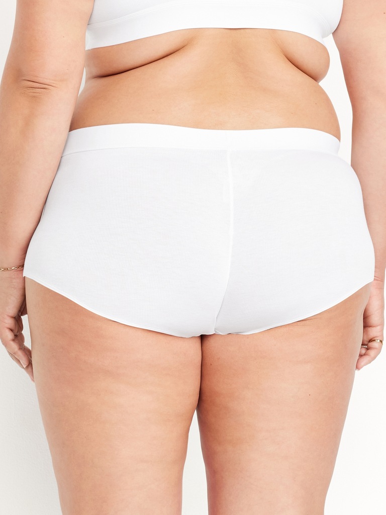 Ribbed Hipster Underwear