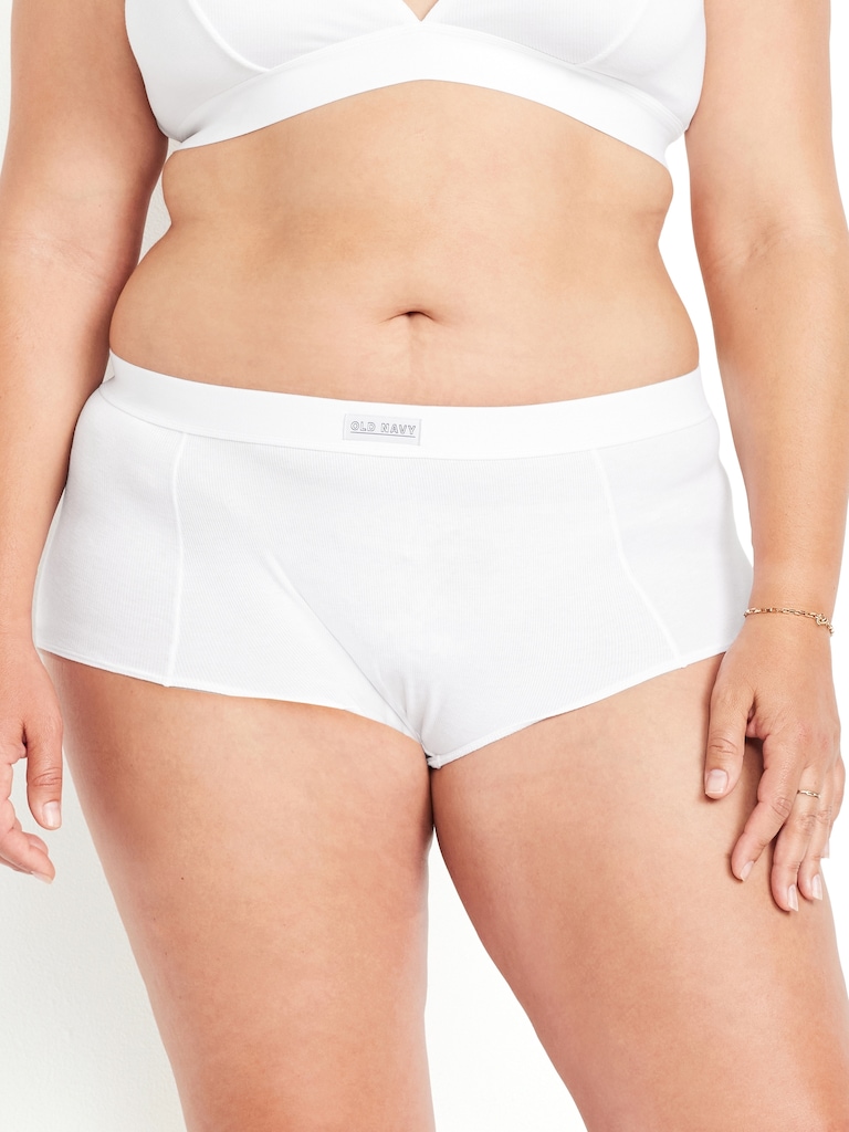 Ribbed Hipster Underwear