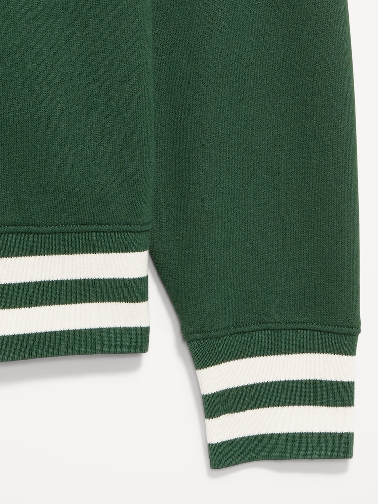 SoComfy Oversized Half-Zip Sweatshirt