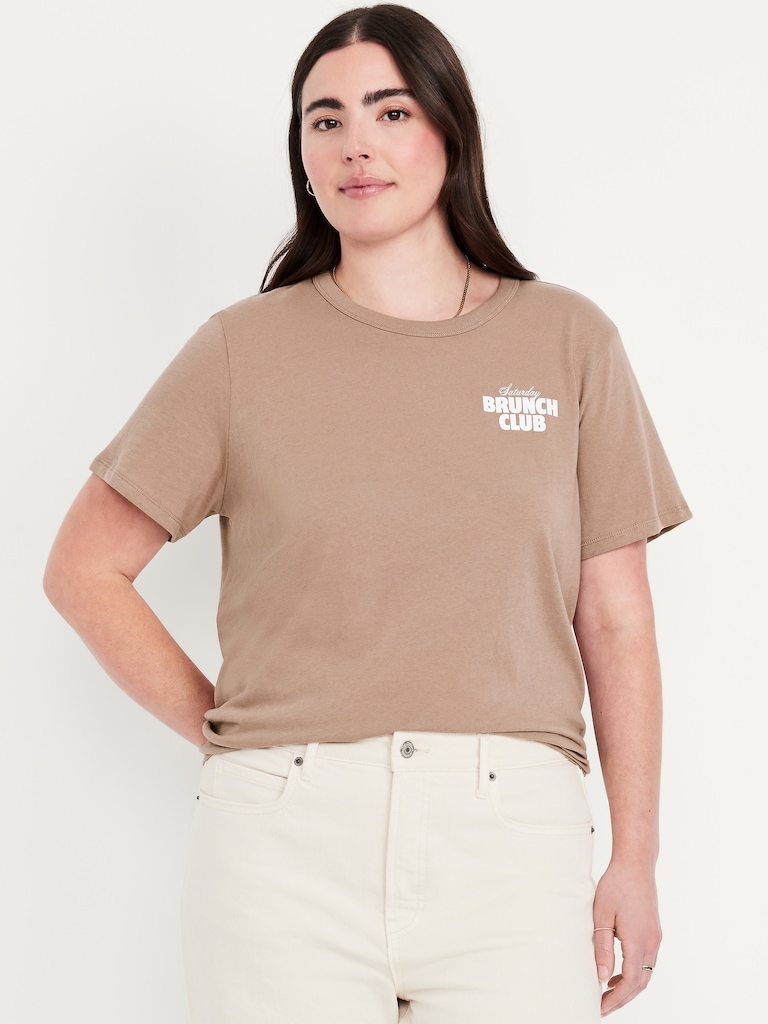 EveryWear Crew-Neck Graphic T-Shirt