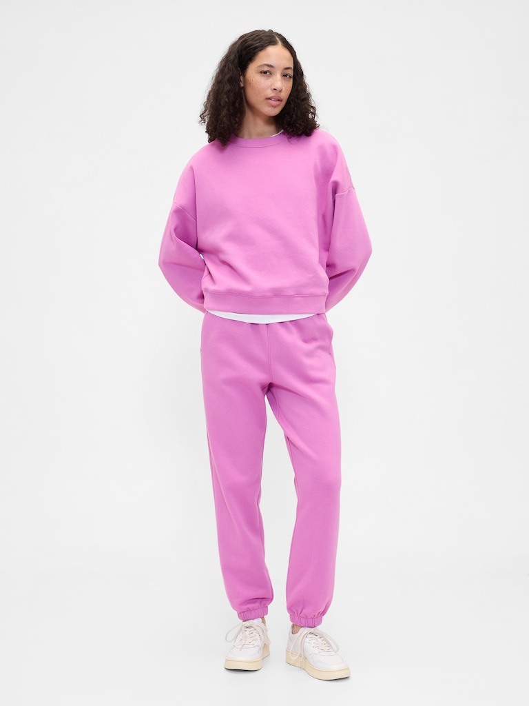 Relaxed Wedge Crewneck Sweatshirt
