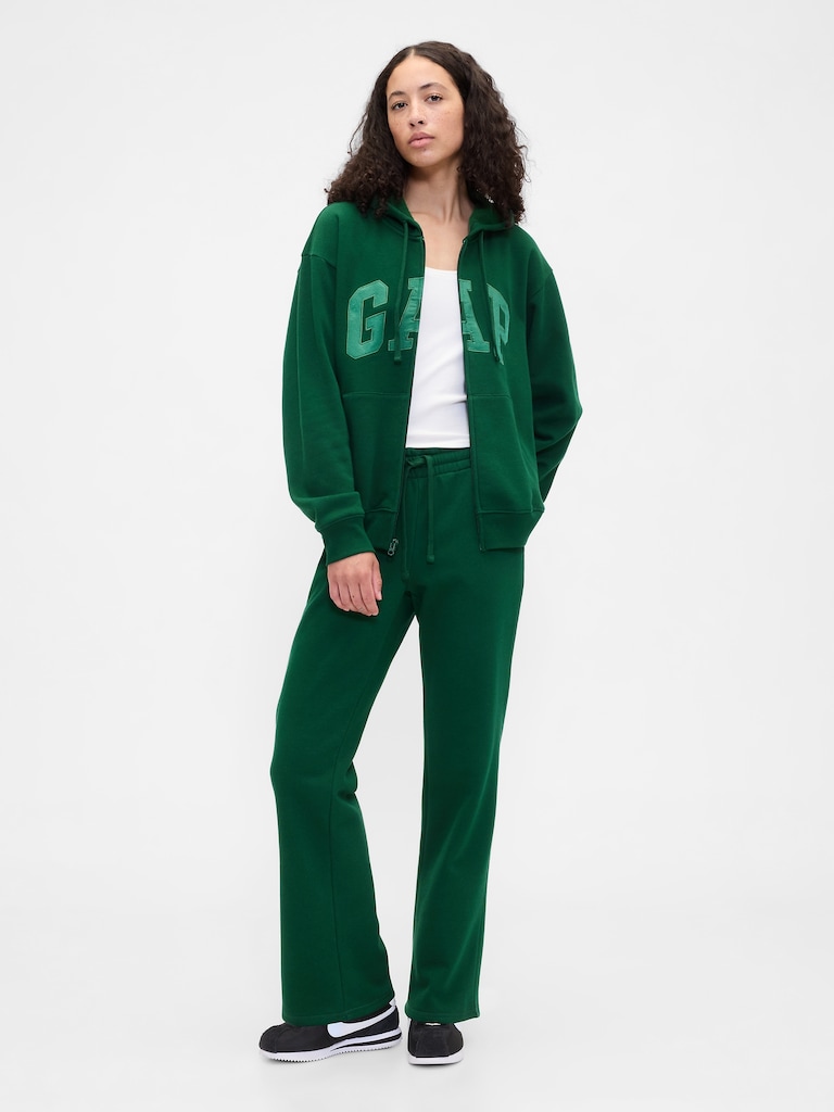 Relaxed Gap Logo Zip Hoodie