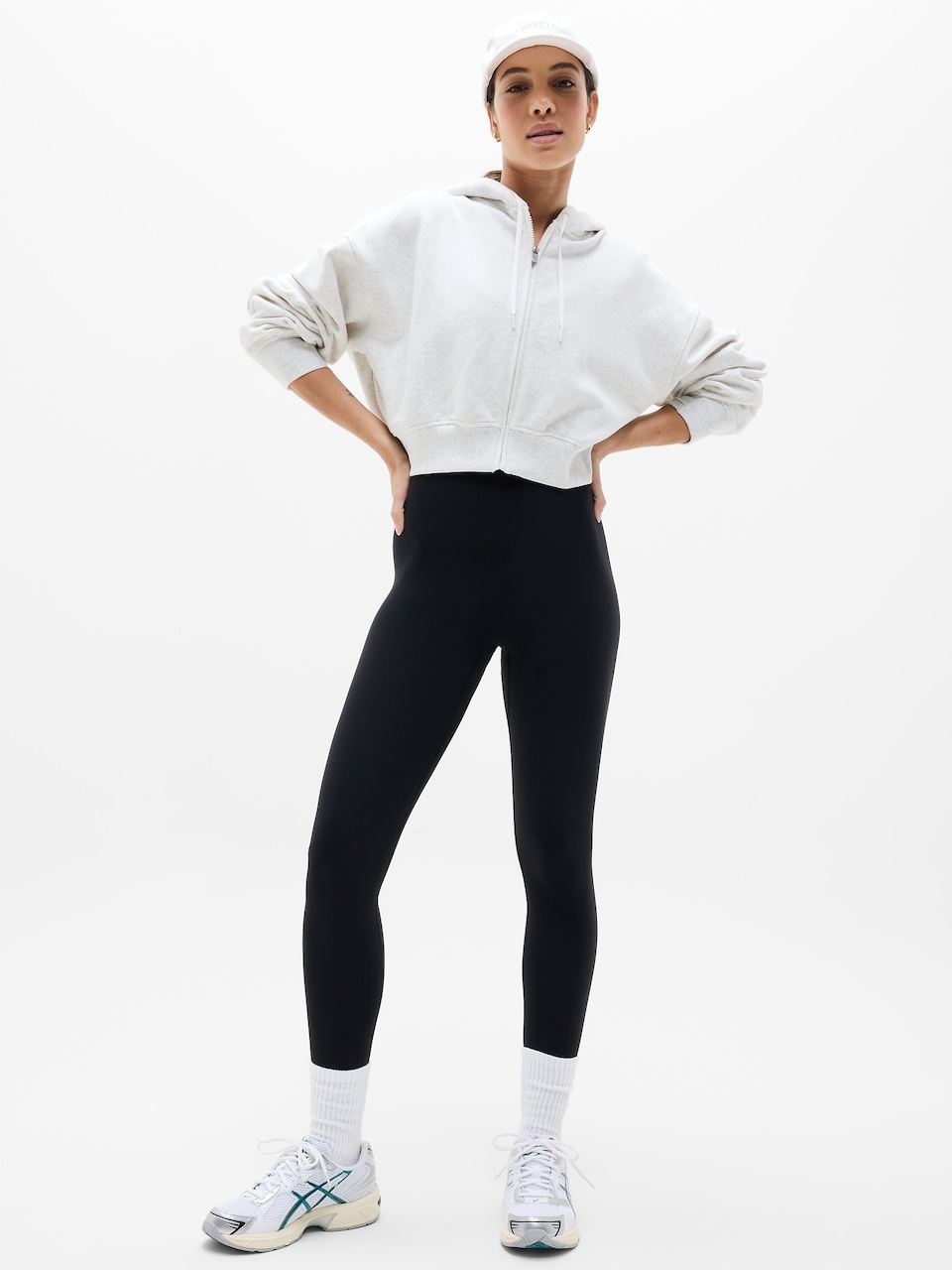 Forever Fleece Crop Full Zip