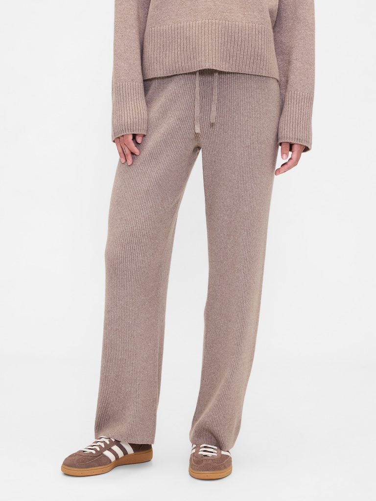 CashSoft Relaxed Ribbed Sweater Pants