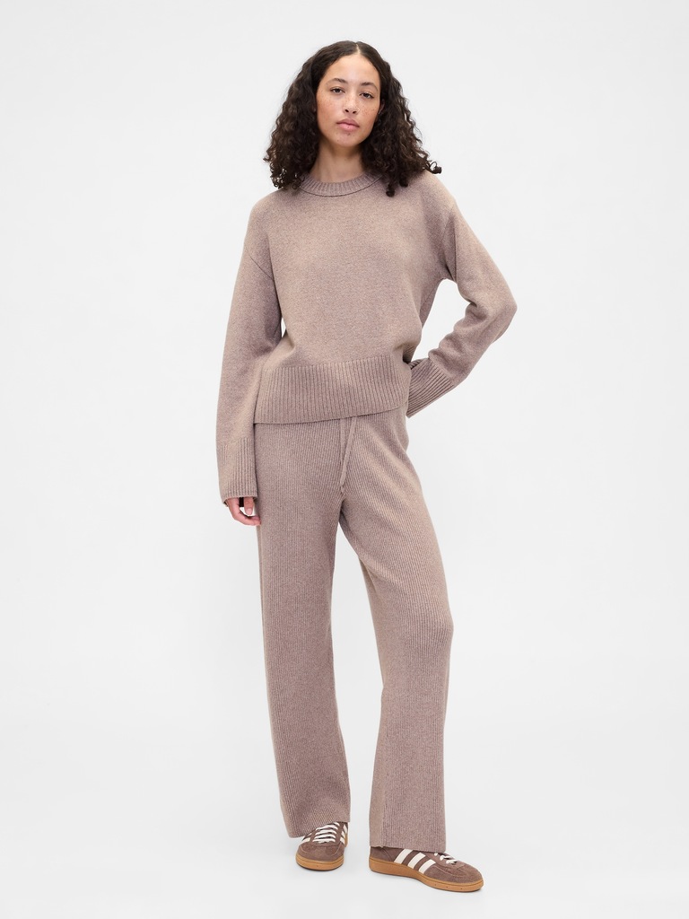 CashSoft Relaxed Crewneck Sweater