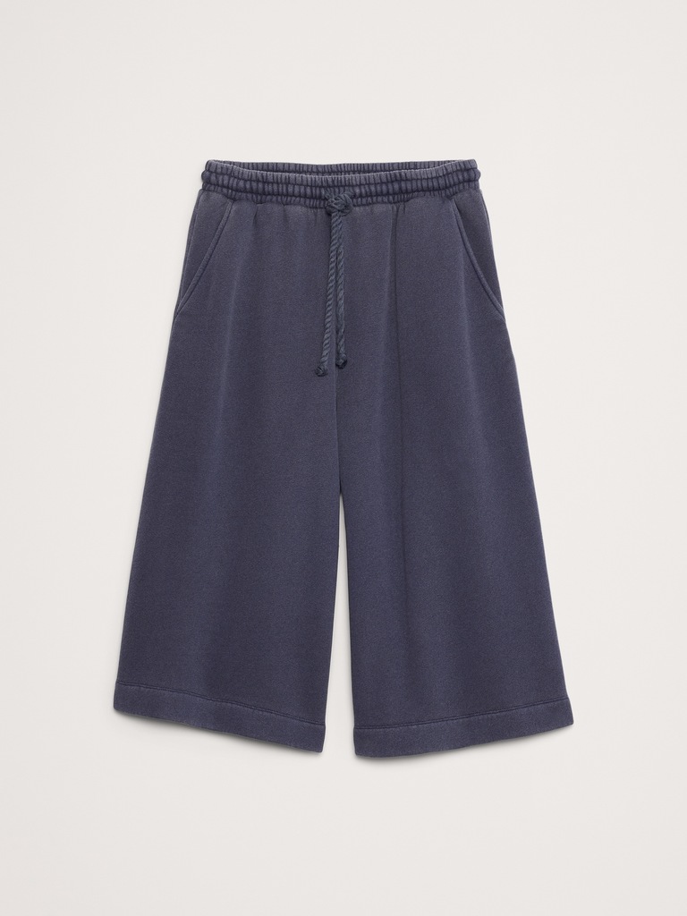 French Terry Bermuda Short