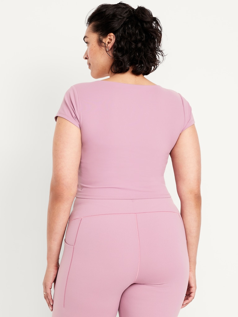 Light Support StudioSmooth Crop Top