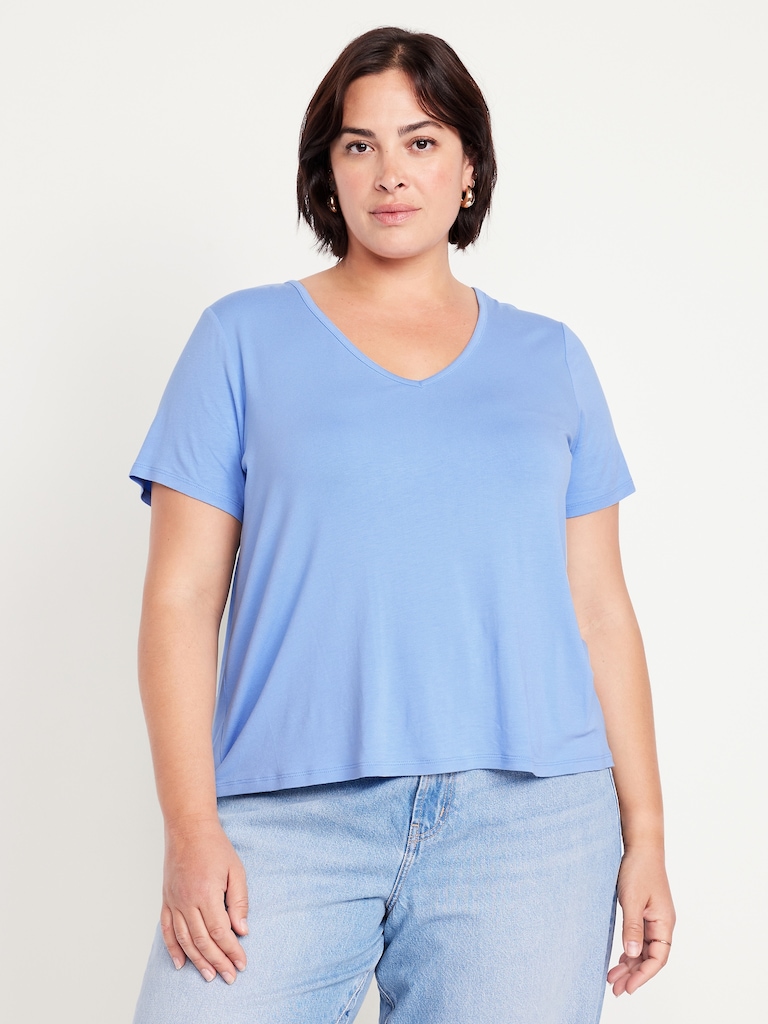 Luxe V-Neck T-Shirt