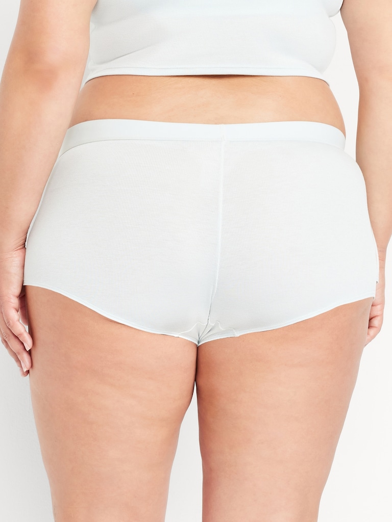 Ribbed Hipster Underwear