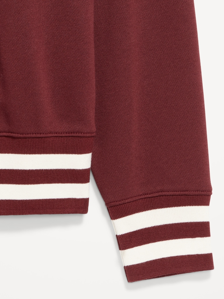 SoComfy Oversized Half-Zip Sweatshirt