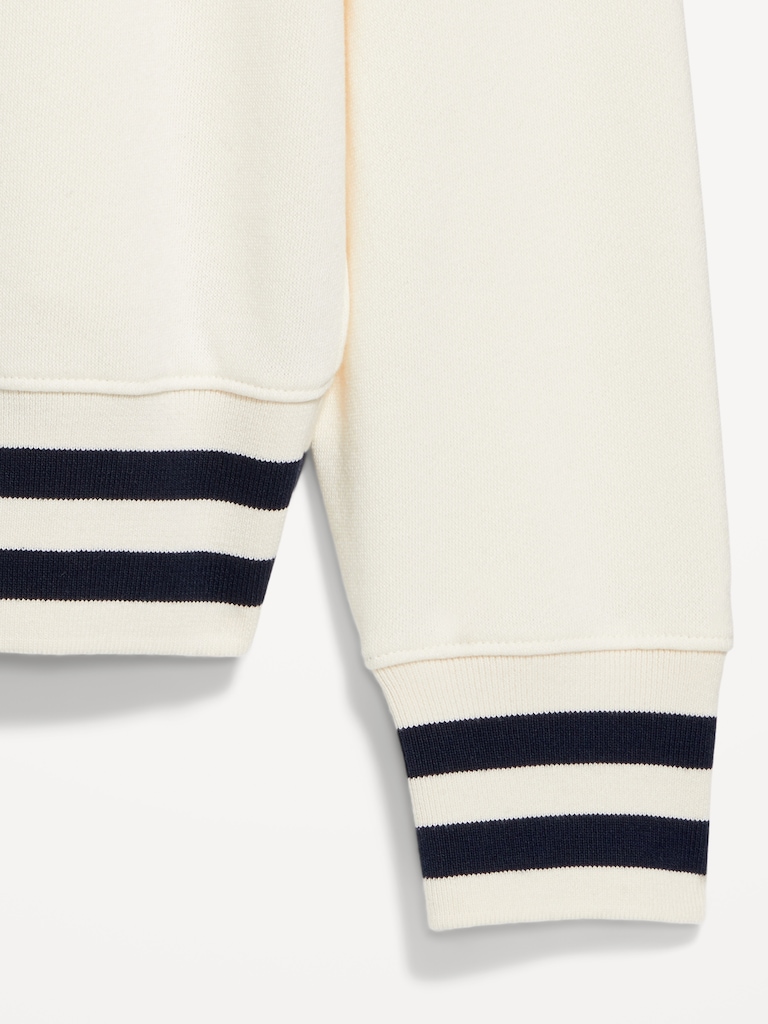 SoComfy Oversized Half-Zip Sweatshirt
