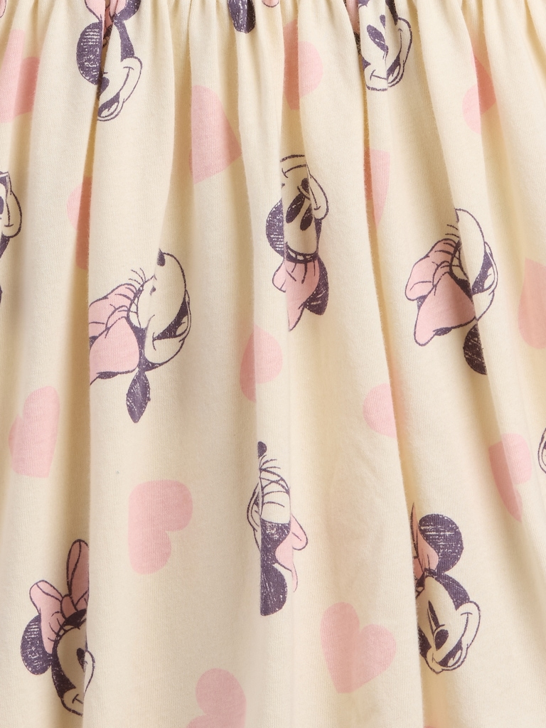 babyGap × Disney Minnie Mouse Smocked Puff Sleeve Dress
