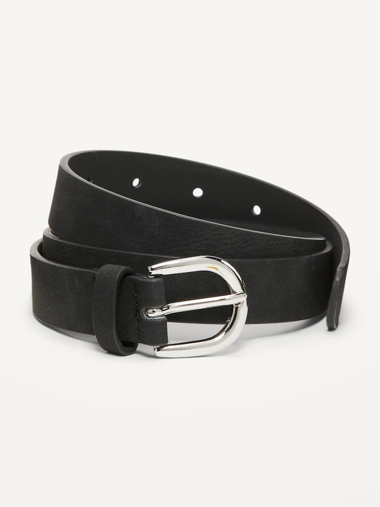Faux-Suede Belt for Women