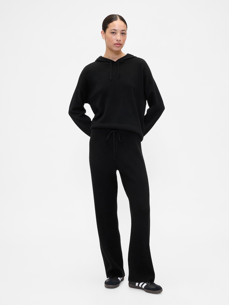 CashSoft Relaxed Ribbed Sweater Pants