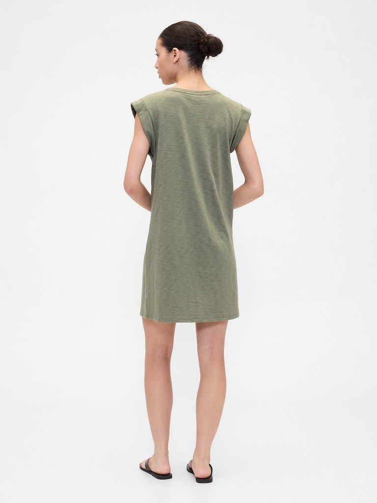 Crewneck T-Shirt Dress