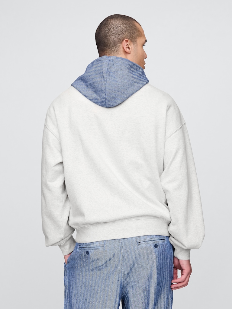 Gap × Malbon Adult Heavyweight French Terry Logo Hoodie