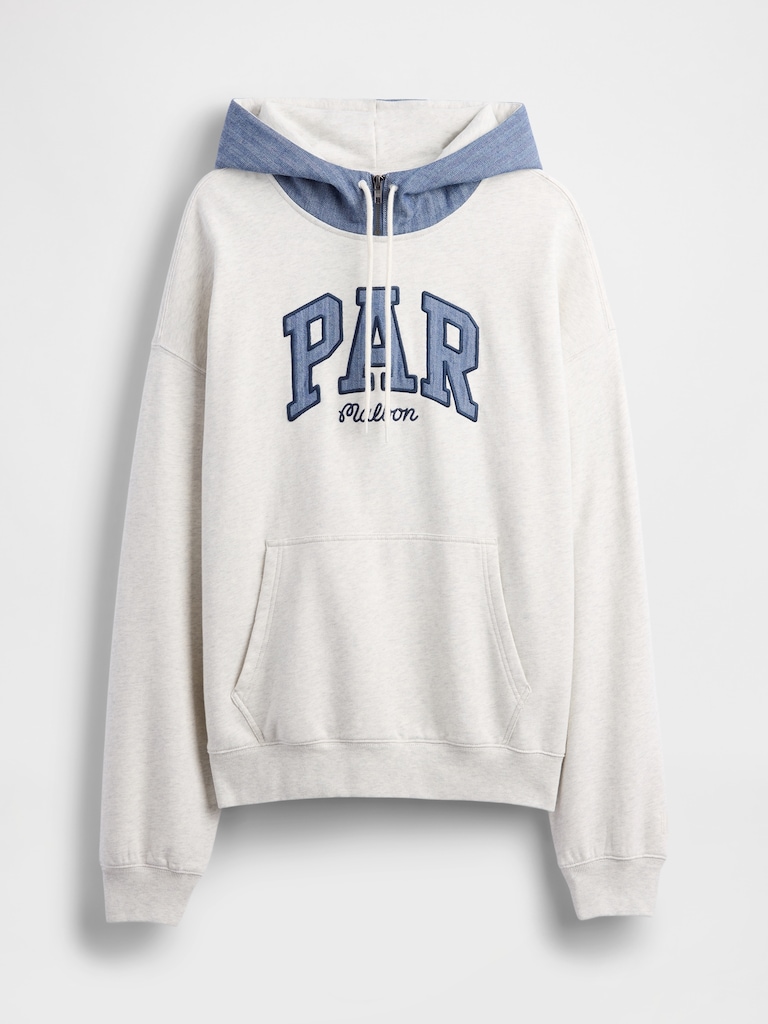 Gap × Malbon Adult Heavyweight French Terry Logo Hoodie