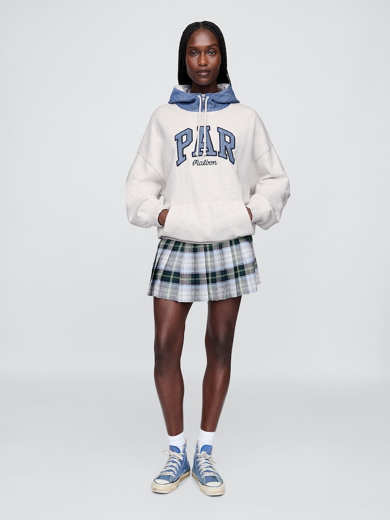 Gap × Malbon Adult Heavyweight French Terry Logo Hoodie