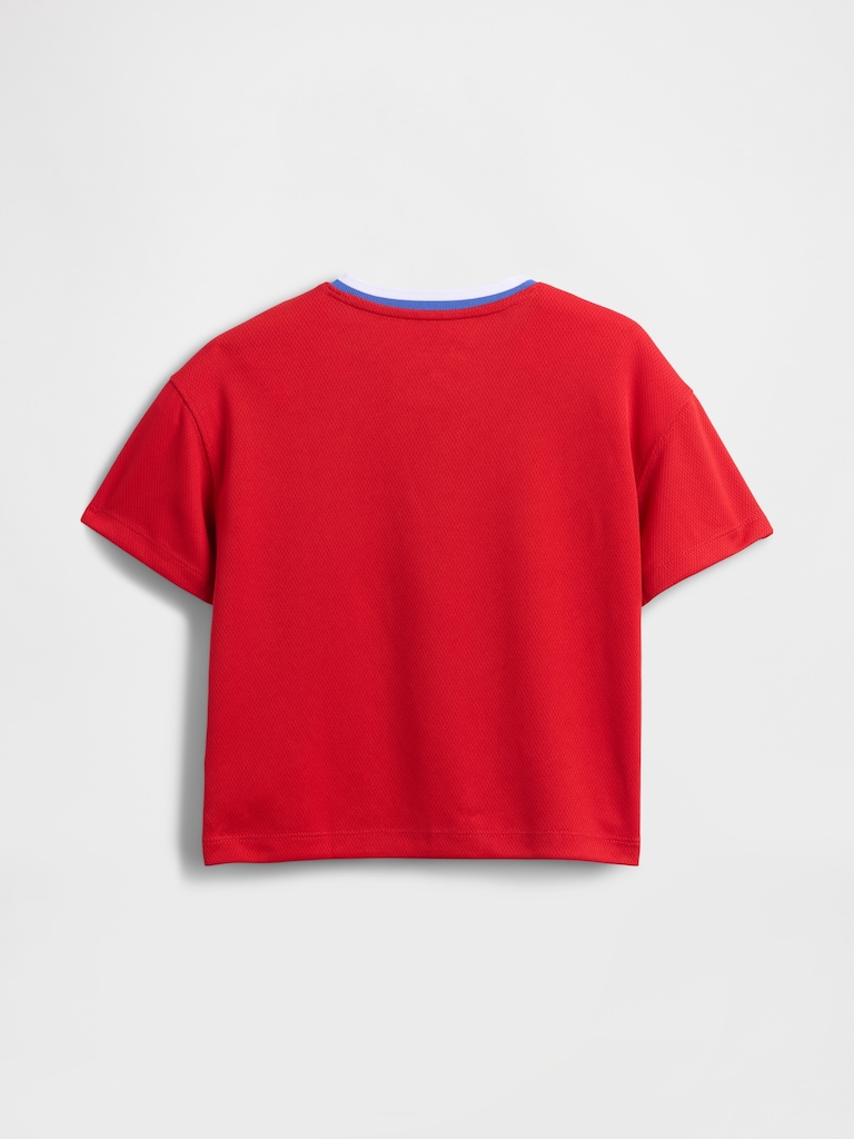 Gap × Disney Baby & Toddler Recycled Mesh Jersey T-Shirt