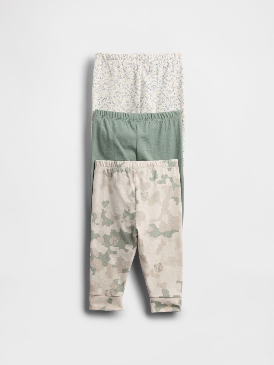 Baby First Favorites Organic Cotton Pull-On Pants (3-Pack)