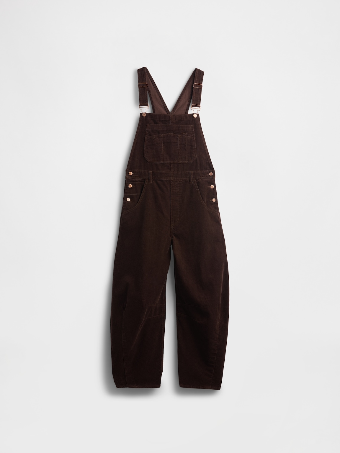 Corduroy Horseshoe Overalls