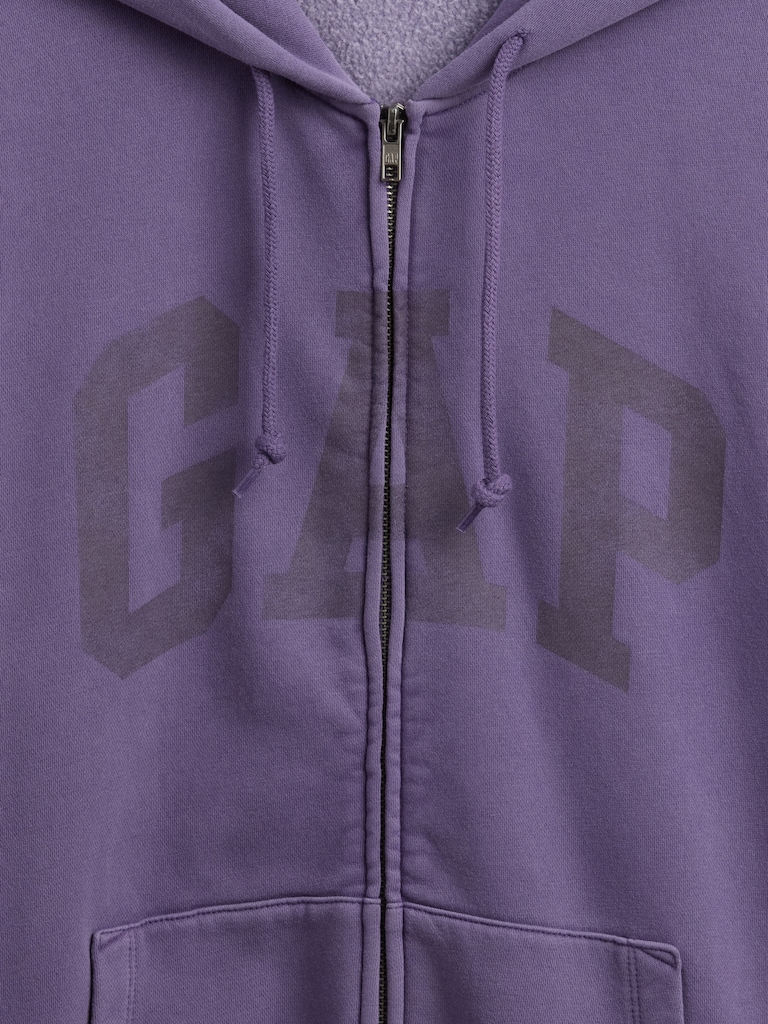 Adult VintageSoft Arch Logo Full-Zip Hoodie