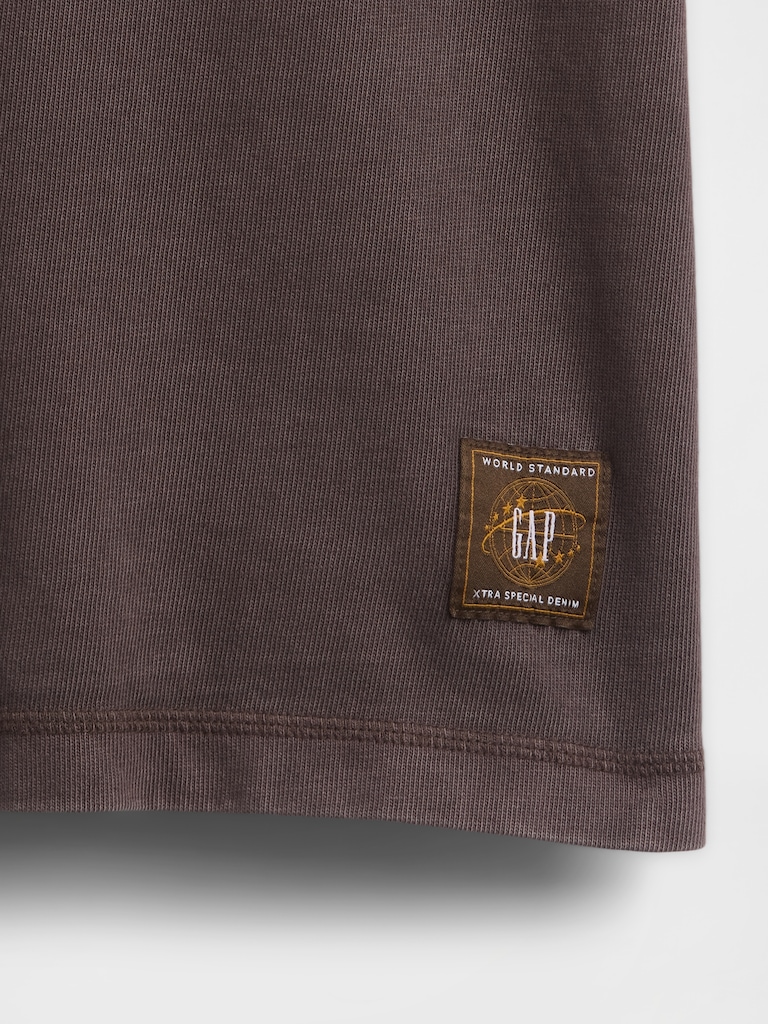 Heavyweight Crop Graphic T-Shirt