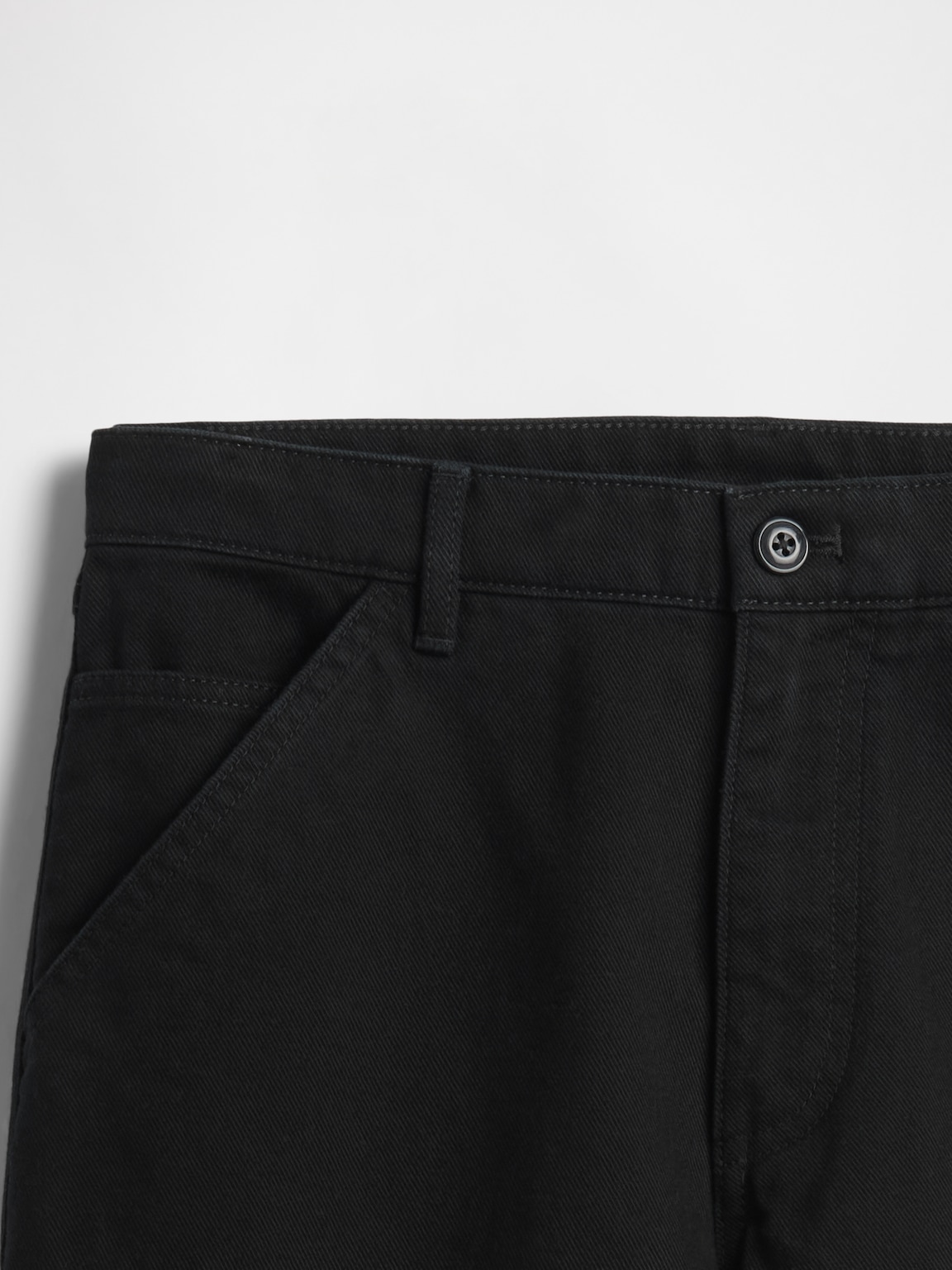 Relaxed Straight Utility Khakis