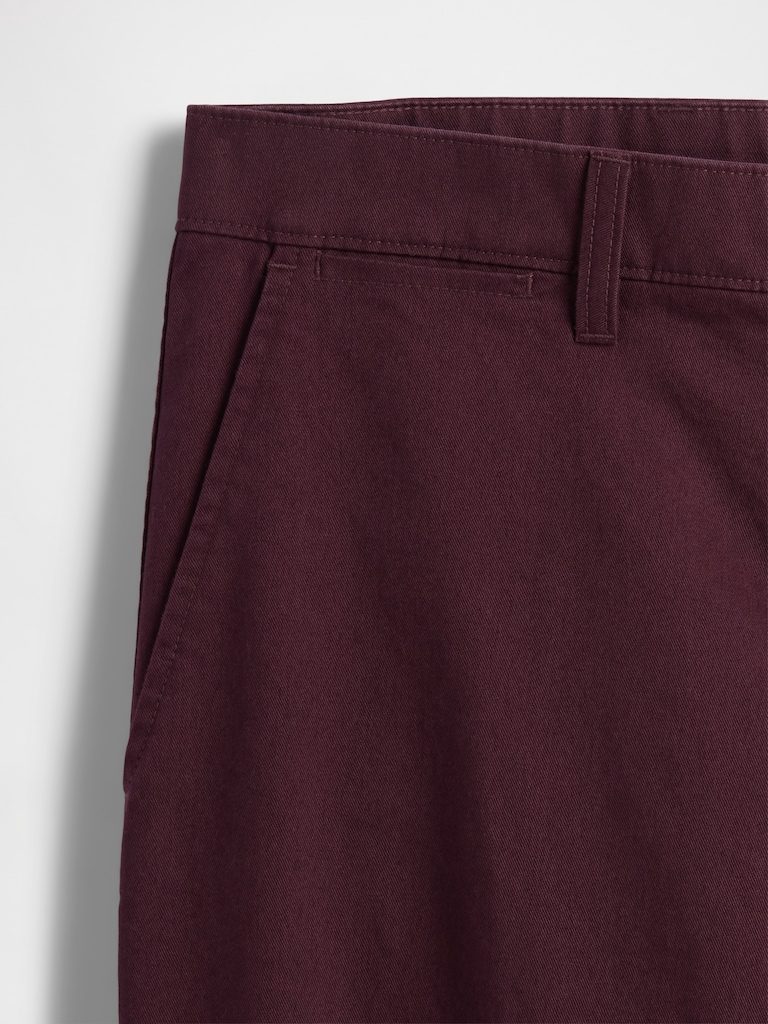 Modern Straight Khakis