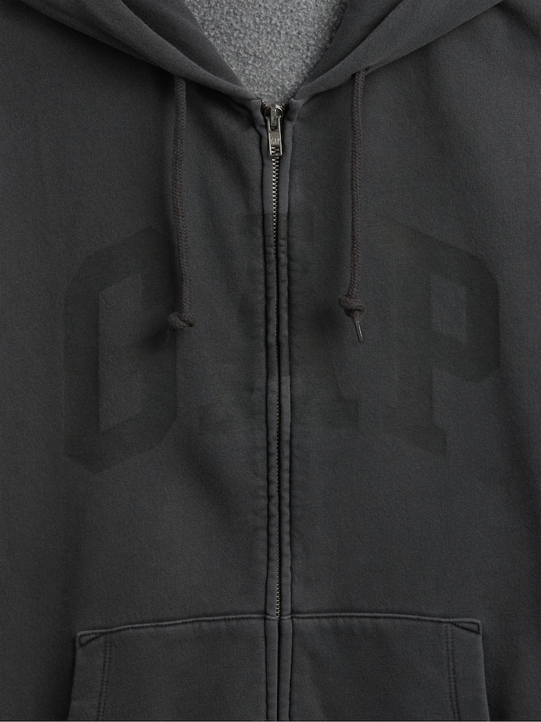 Adult VintageSoft Arch Logo Full-Zip Hoodie