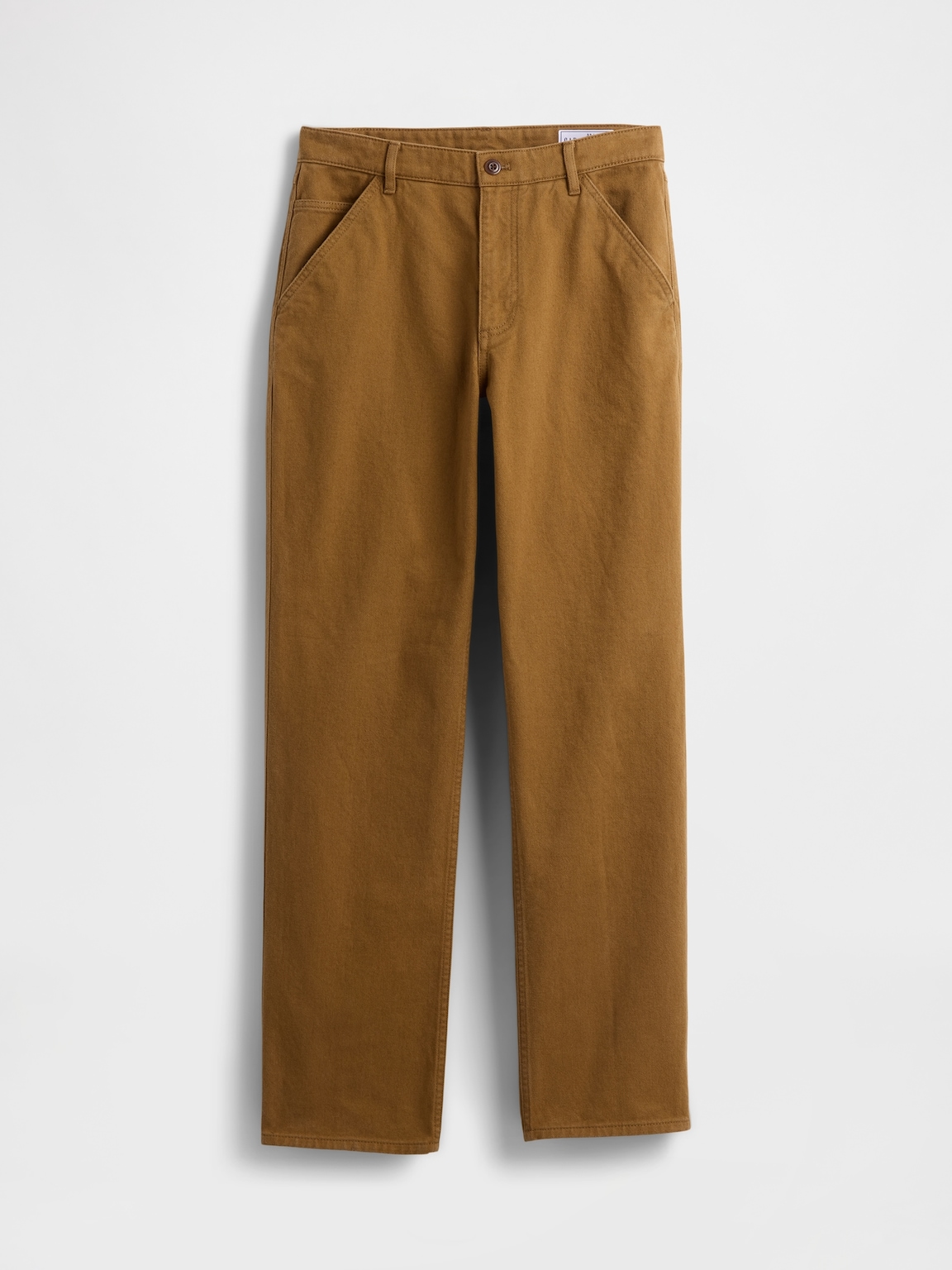Relaxed Straight Utility Khakis
