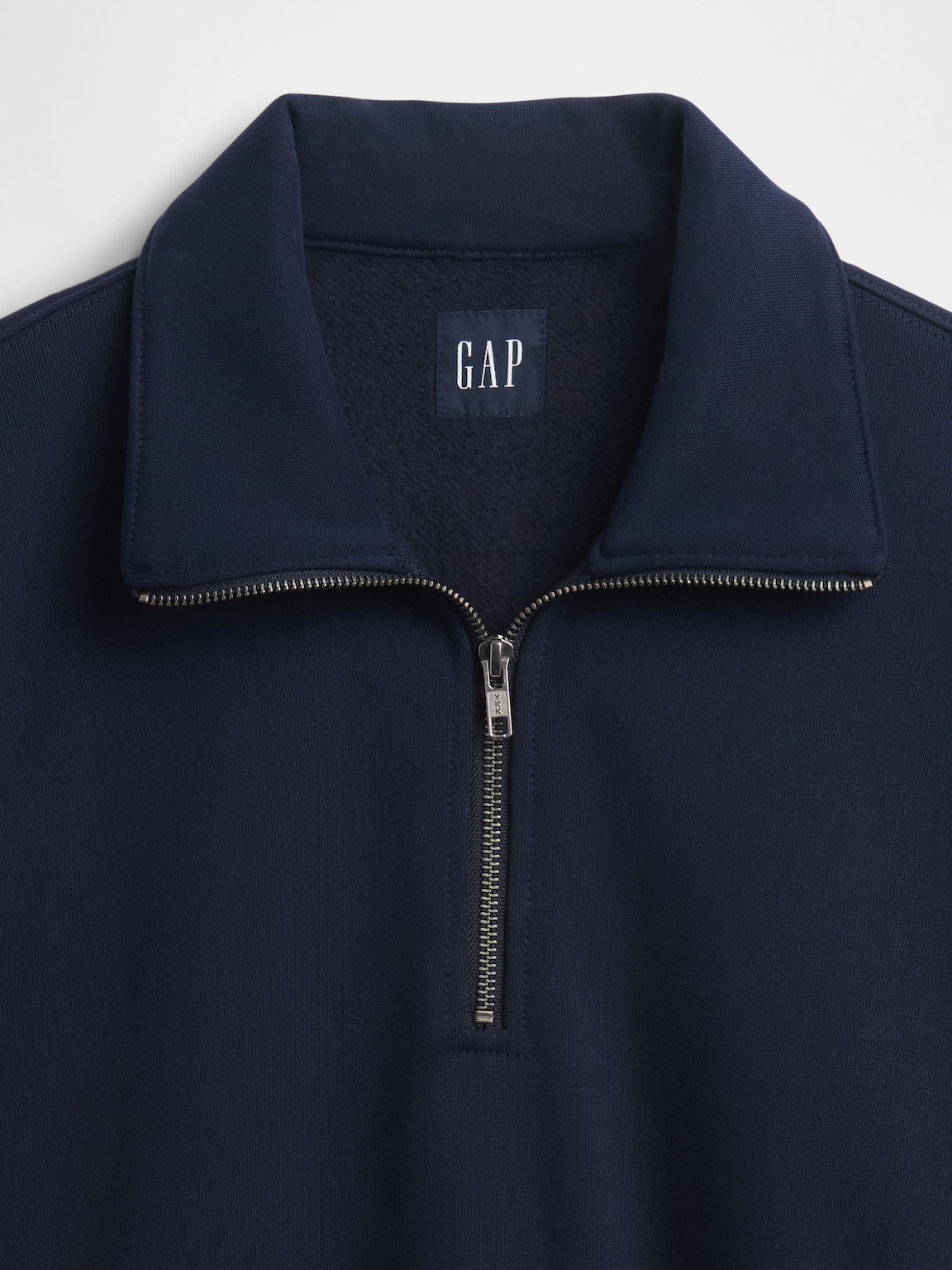 Heavyweight Oversized Quarter-Zip Pullover