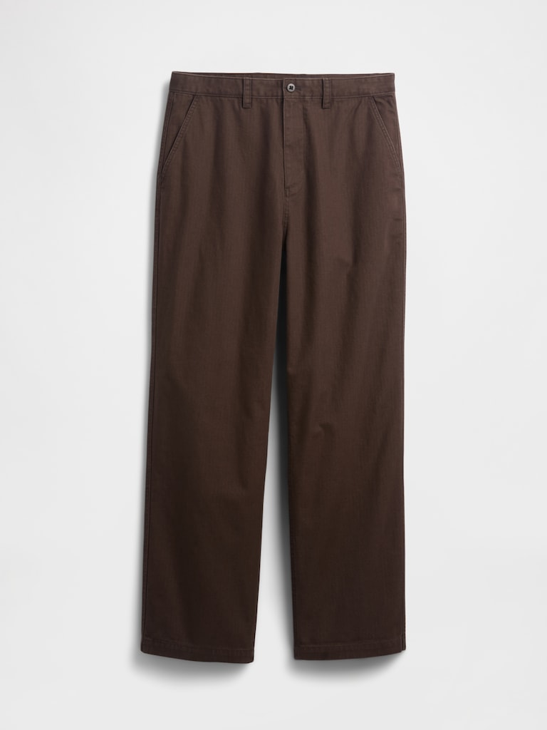 Modern Baggy Khakis