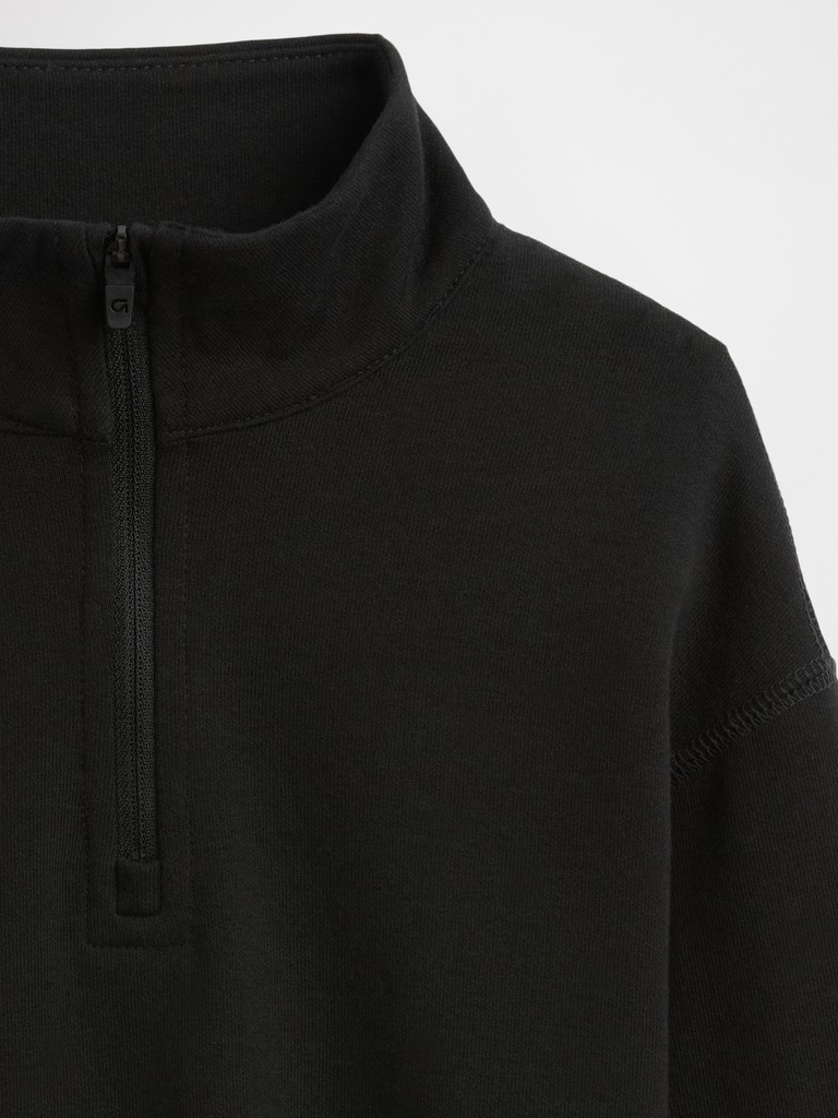 babyGap Relaxed Mockneck Quarter-Zip Sweatshirt