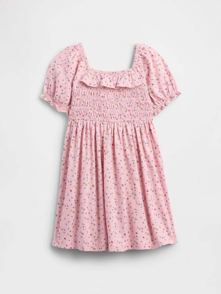 babyGap Smocked Puff Sleeve Dress