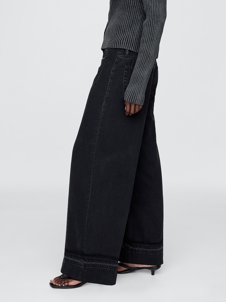 Mid Rise UltraSoft Baggy Jeans