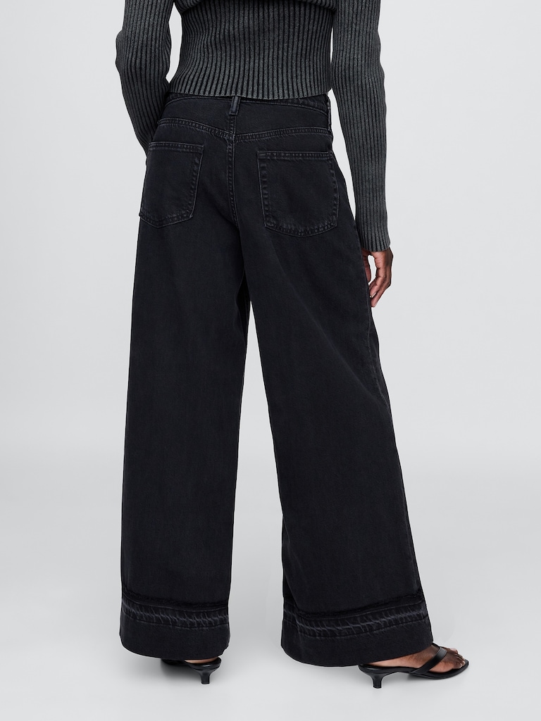 Mid Rise UltraSoft Baggy Jeans